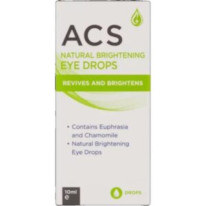 ACS NATURAL BRIGHTENING EYE DROPS 10ML