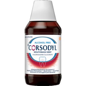 CORSODYL M/WASH MINT ALCOHOL FREE