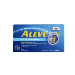 ALEVE 220mg 12s
