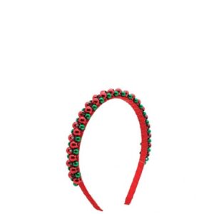JENAM CHRISTMAS ALICE BAND BAUBLE TINSEL