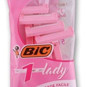 BIC LADY 5 RAZORS SINGLE BLADE