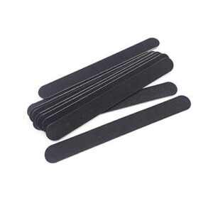 FLAIR EMERY BOARD 8 PIECE BLACK