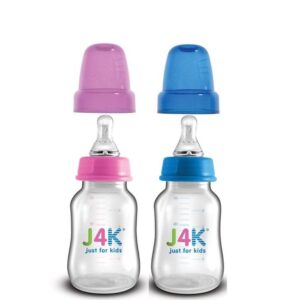J4K FEEDING BOTTLE 240ML BLUE