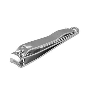 FLAIR NAIL CLIPPERS BRUSHED STEEL