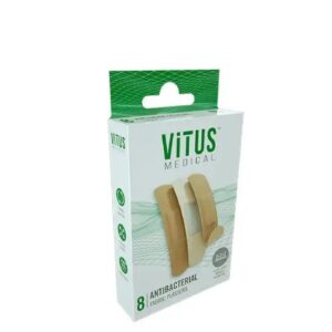 VITUS 8 ANTIBACTERIAL FABRIC PLASTERS