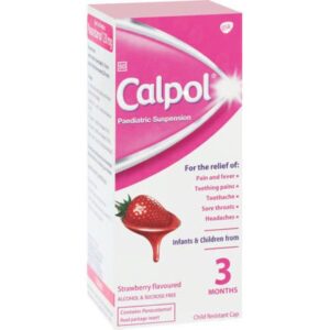 CALPOL PAEDIATRIC 120MG/5ML