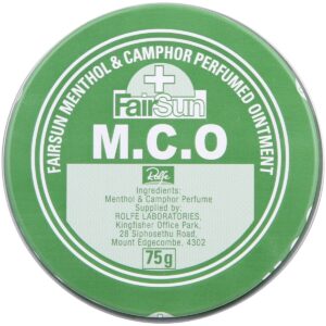 CAMPHOR OINT MENTHOL 75G
