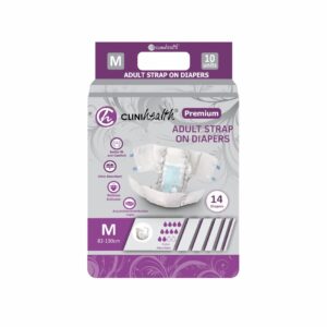 CLINIHEALTH PREMIUM ADULT NAPPIES MEDIUM
