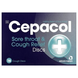CEPACOL SORE THROAT AND COUGH RELIEF DISCS