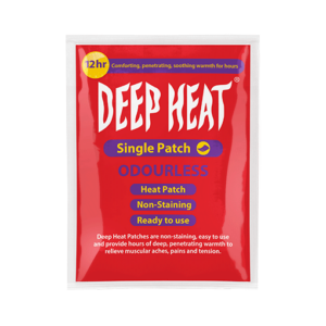 DEEP HEAT O/LESS PAIN PATCH 1