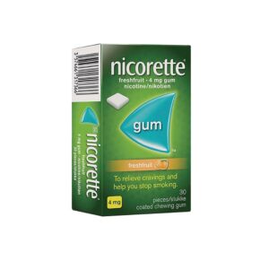 NICORETTE FRESH FRUIT 4MG CHU