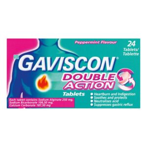 GAVISCON DOUBLE ACTION
