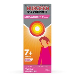 NUROFEN FOR CHILDREN STRAWBERRY 4%M/V