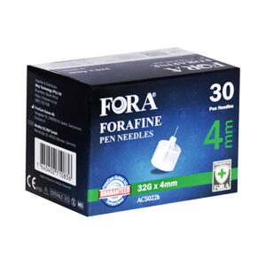 FORA PEN NEEDLES 32G 4MM 30`S