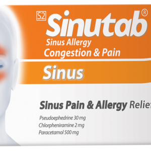 SINUTAB SINUS ALLERGY CONGESTION & PAIN