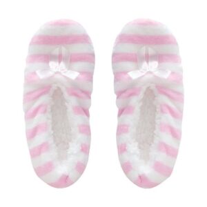 JENAM COSY SLIPPERS PINK DOTS