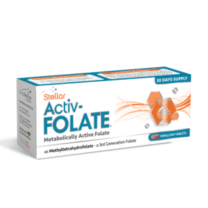 STELLAR ACTIV-FOLATE 500MCG