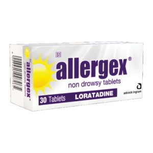 ALLERGEX NON DROWSY (WAS ADCO LORAHIST) 10MG 30s TAB