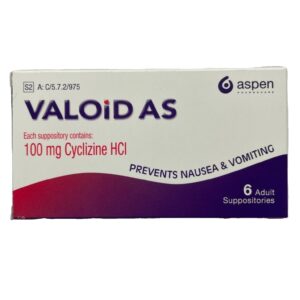 VALOID 100MG ADULT SUPP