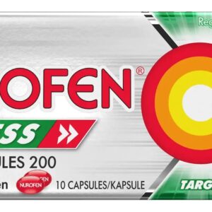 NUROFEN EXPRESS LIQUID CAPSULES 200MG