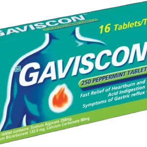GAVISCON 250 PEPPERMINT