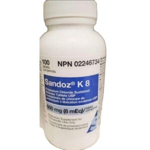 SANDOZ K-600MG TAB